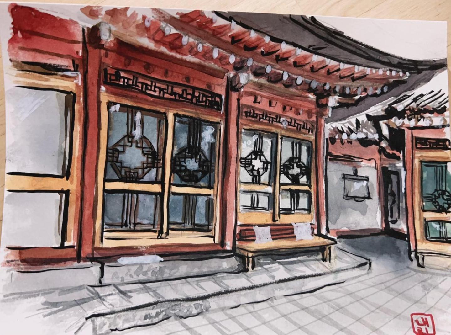 Hanok Guesthouse Suni Seul Dış mekan fotoğraf